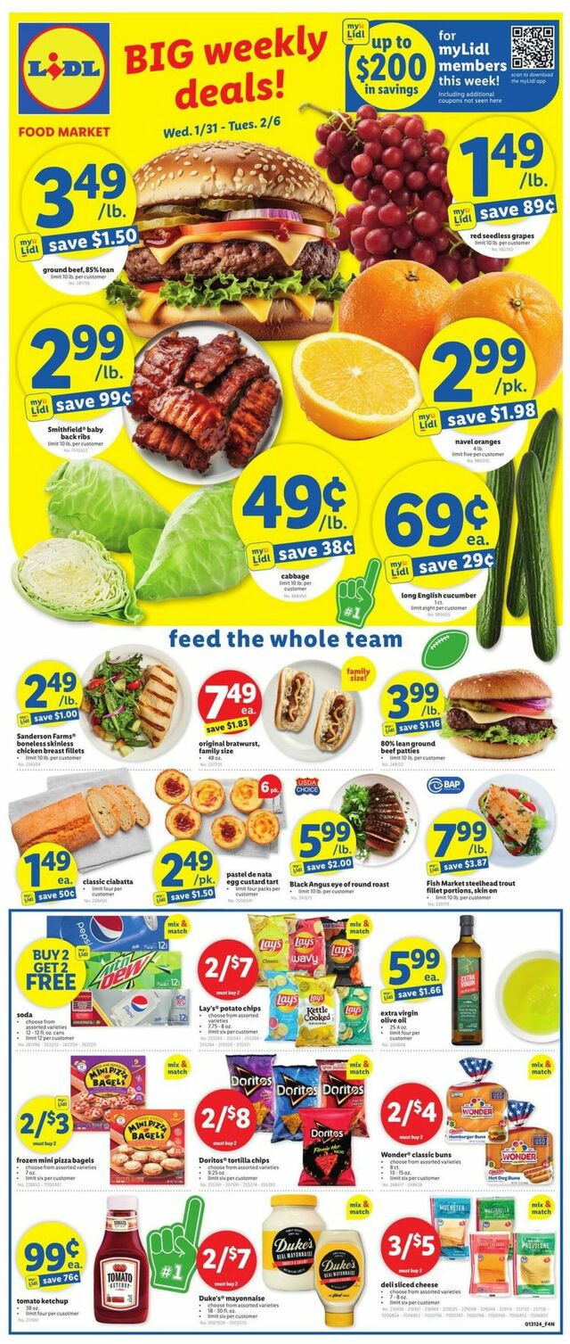 Catalogue Lidl from 01/31/2024
