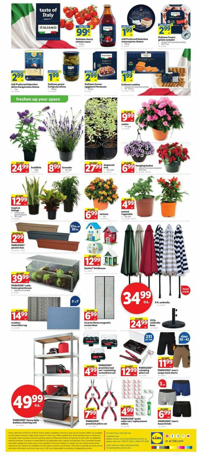 Catalogue Lidl from 04/10/2024