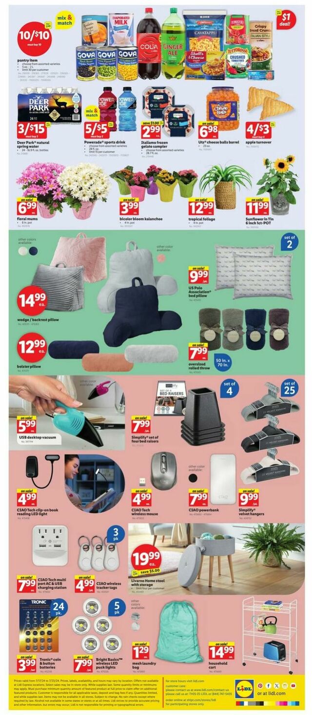 Catalogue Lidl from 07/17/2024