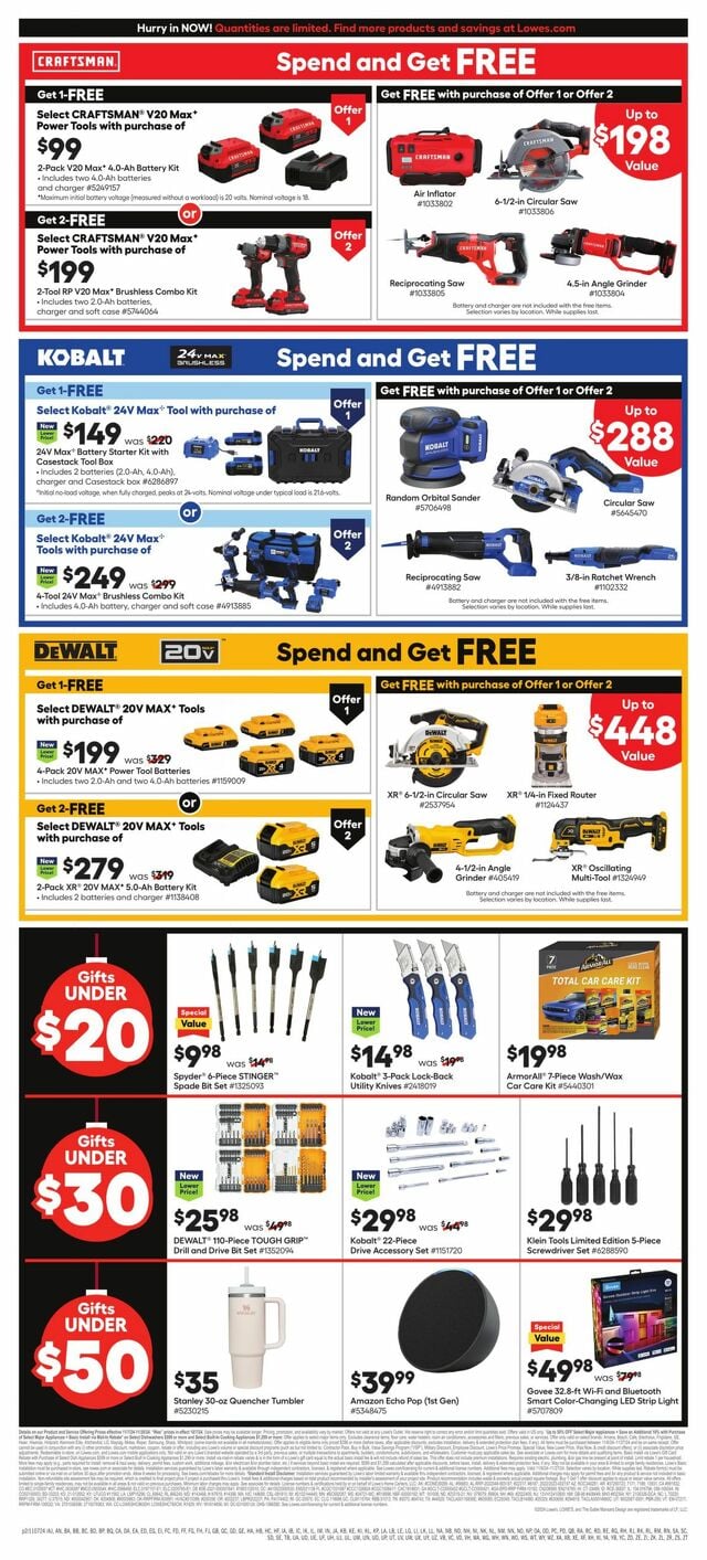 Catalogue Lowe's from 11/07/2024