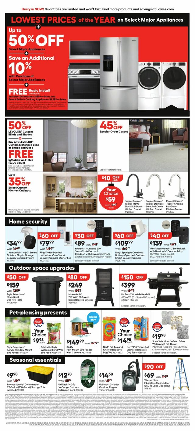 Catalogue Lowe's from 11/21/2024