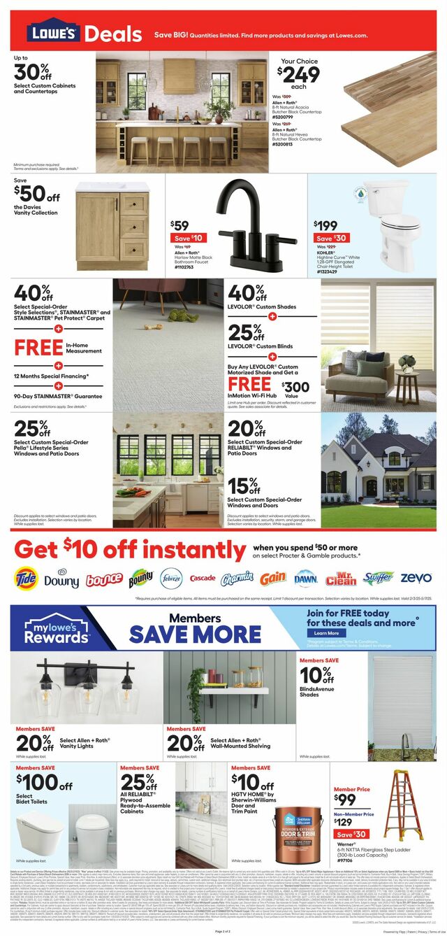 Catalogue Lowe's from 02/06/2025