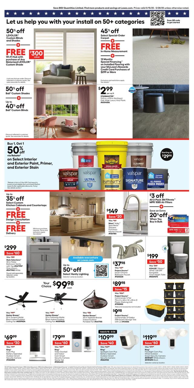 Catalogue Lowe's from 05/15/2025