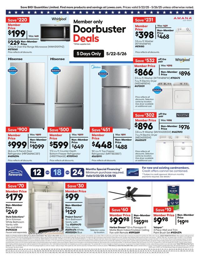 Catalogue Lowe's from 05/22/2025