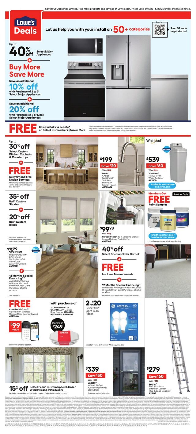 Catalogue Lowe's from 06/19/2025