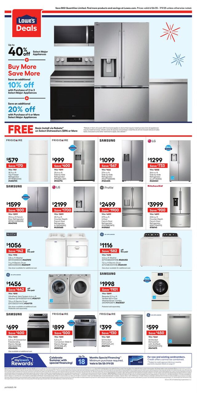 Catalogue Lowe's from 06/26/2025