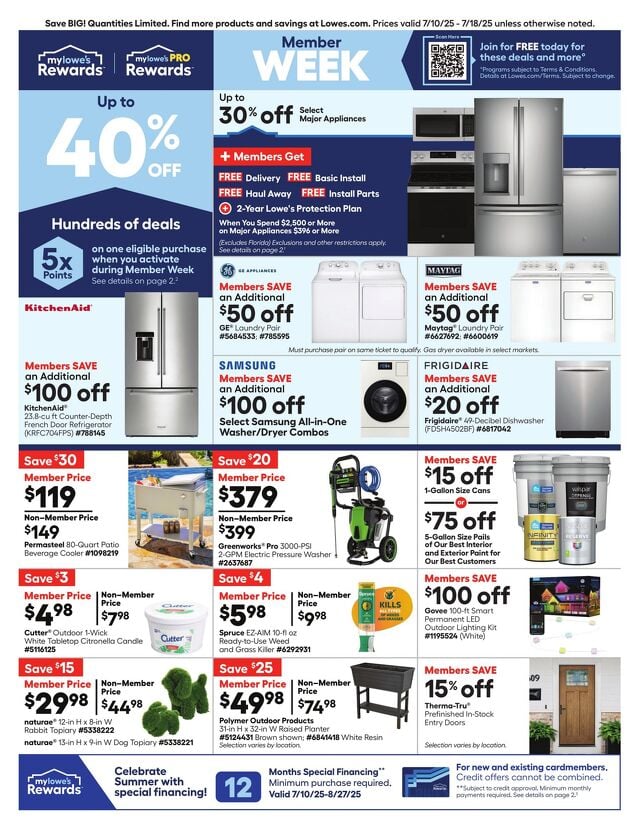 Catalogue Lowe's from 07/10/2025
