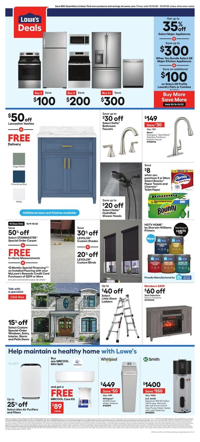 Catalogue Lowe's from 10/16/2025