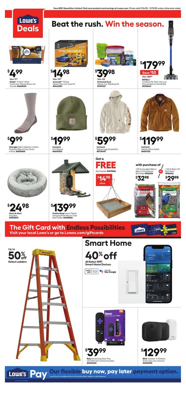 Catalogue Lowe's from 11/06/2025