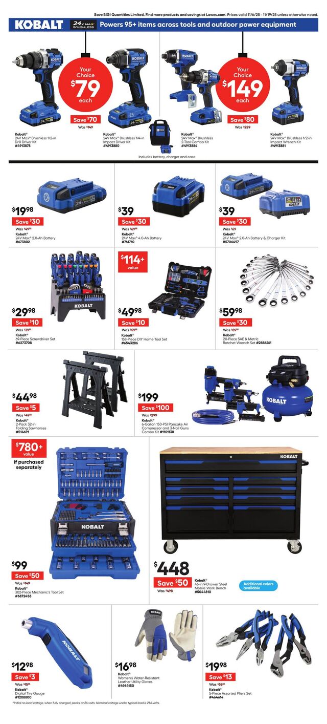 Catalogue Lowe's from 11/06/2025
