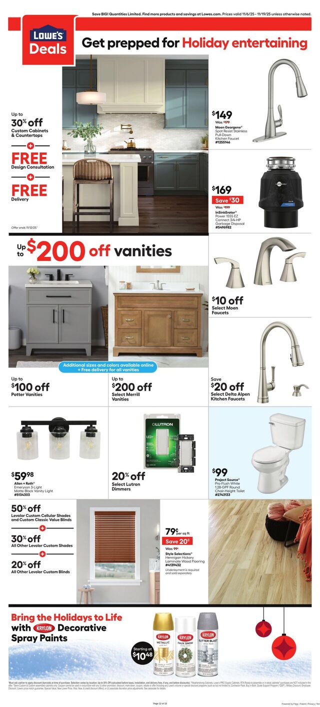 Catalogue Lowe's from 11/06/2025