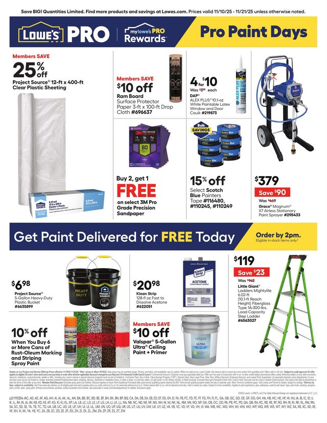 Catalogue Lowe's from 11/10/2025