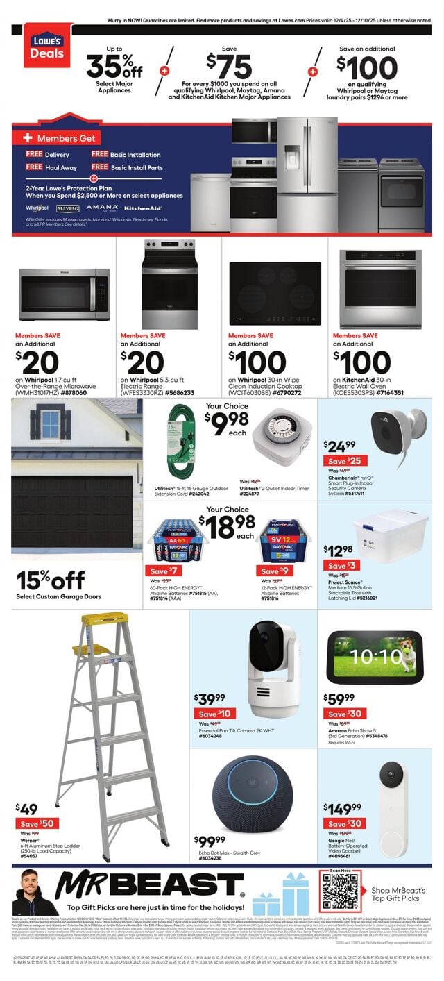 Catalogue Lowe's from 12/04/2025