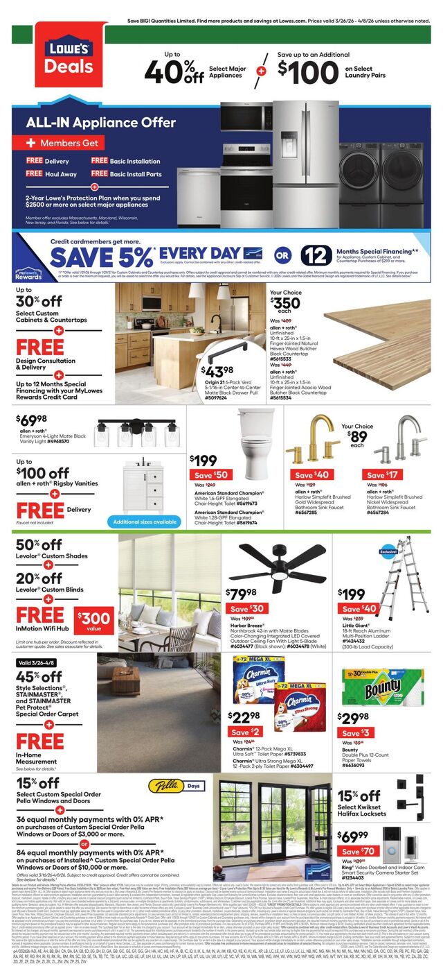 Catalogue Lowe's from 03/26/2026