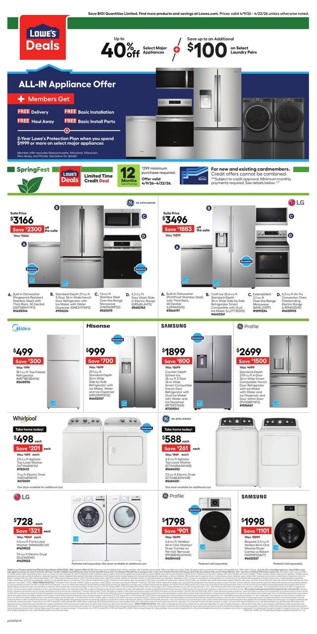 Catalogue Lowe's from 04/09/2026