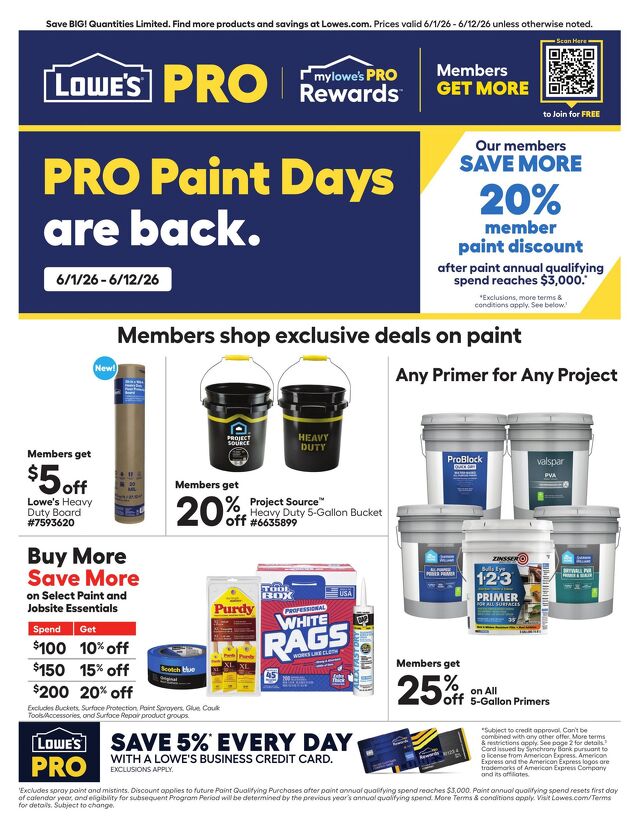 Catalogue Lowe's from 06/01/2026