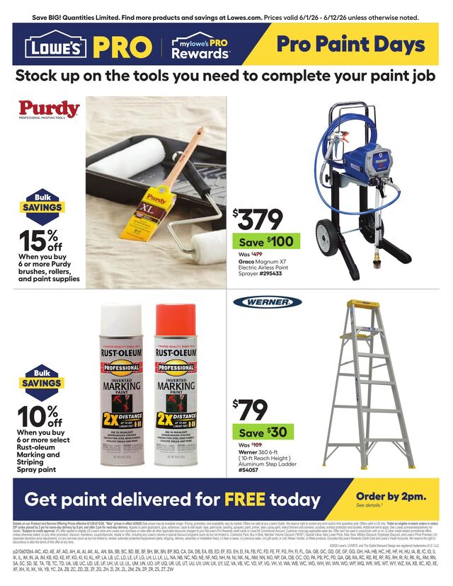 Catalogue Lowe's from 06/01/2026