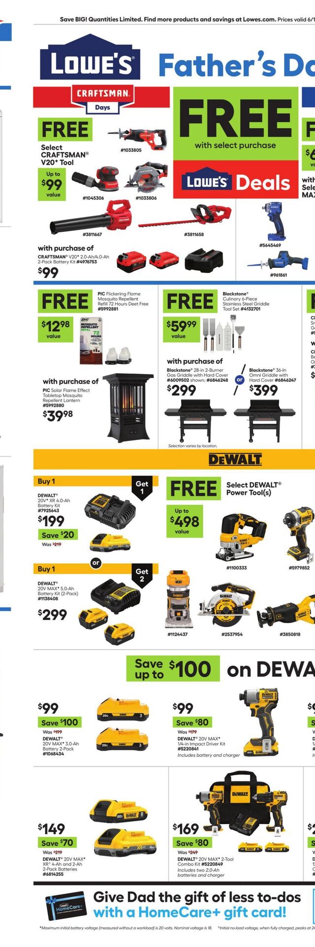 Catalogue Lowe's from 06/11/2026