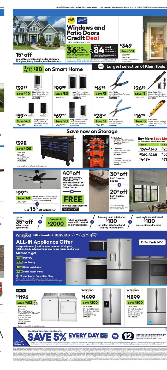 Catalogue Lowe's from 06/11/2026