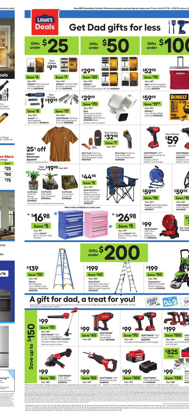 Catalogue Lowe's from 06/11/2026