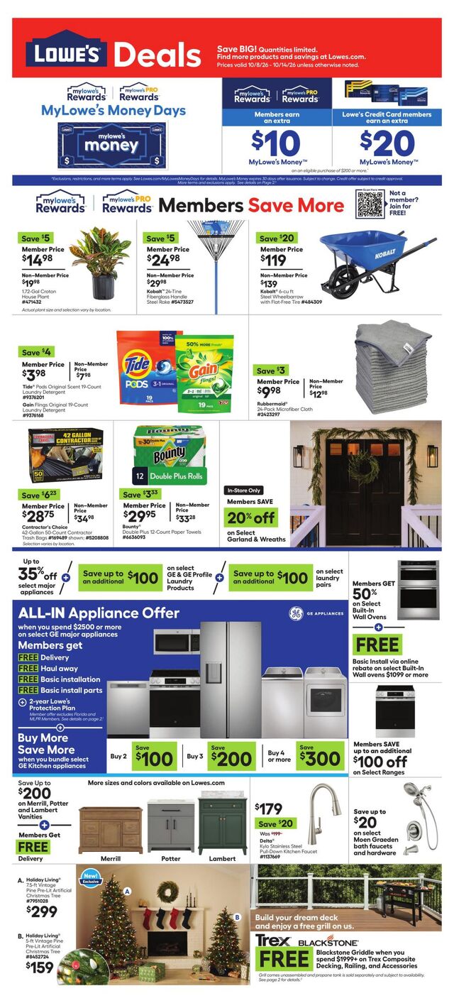 Catalogue Lowe's from 10/08/2026