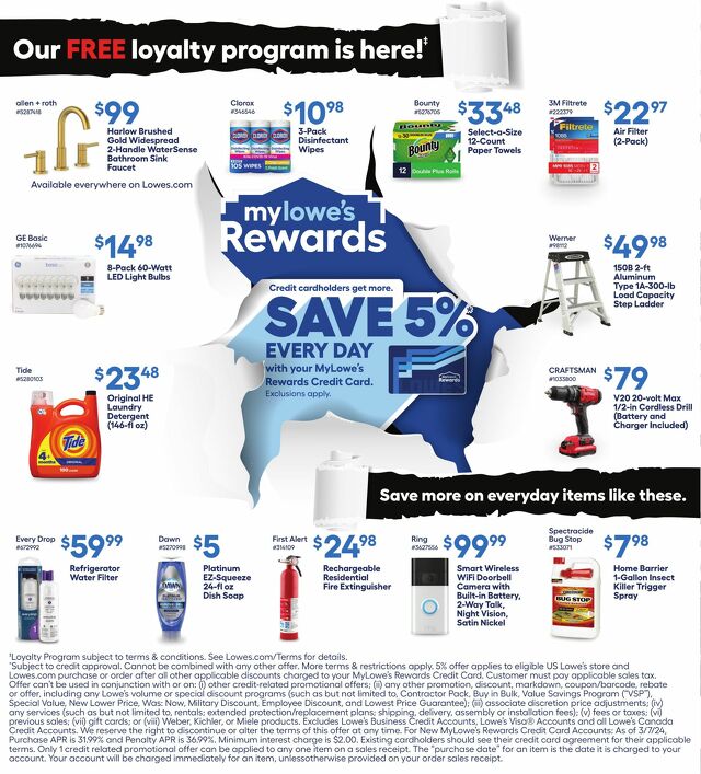 Catalogue Lowe's from 03/07/2024