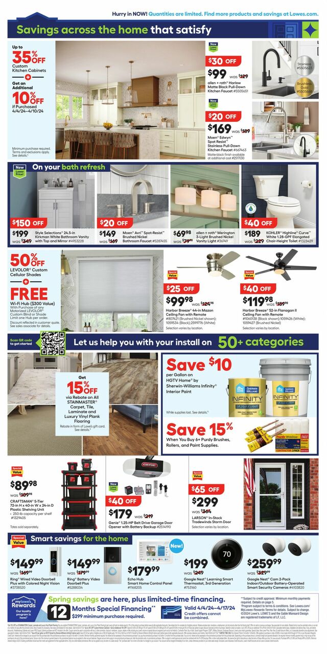 Catalogue Lowe's from 04/04/2024