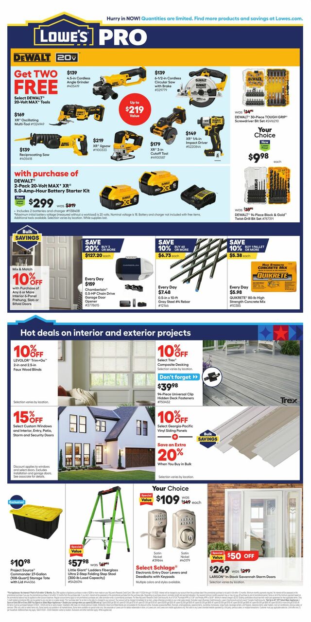 Catalogue Lowe's from 05/16/2024