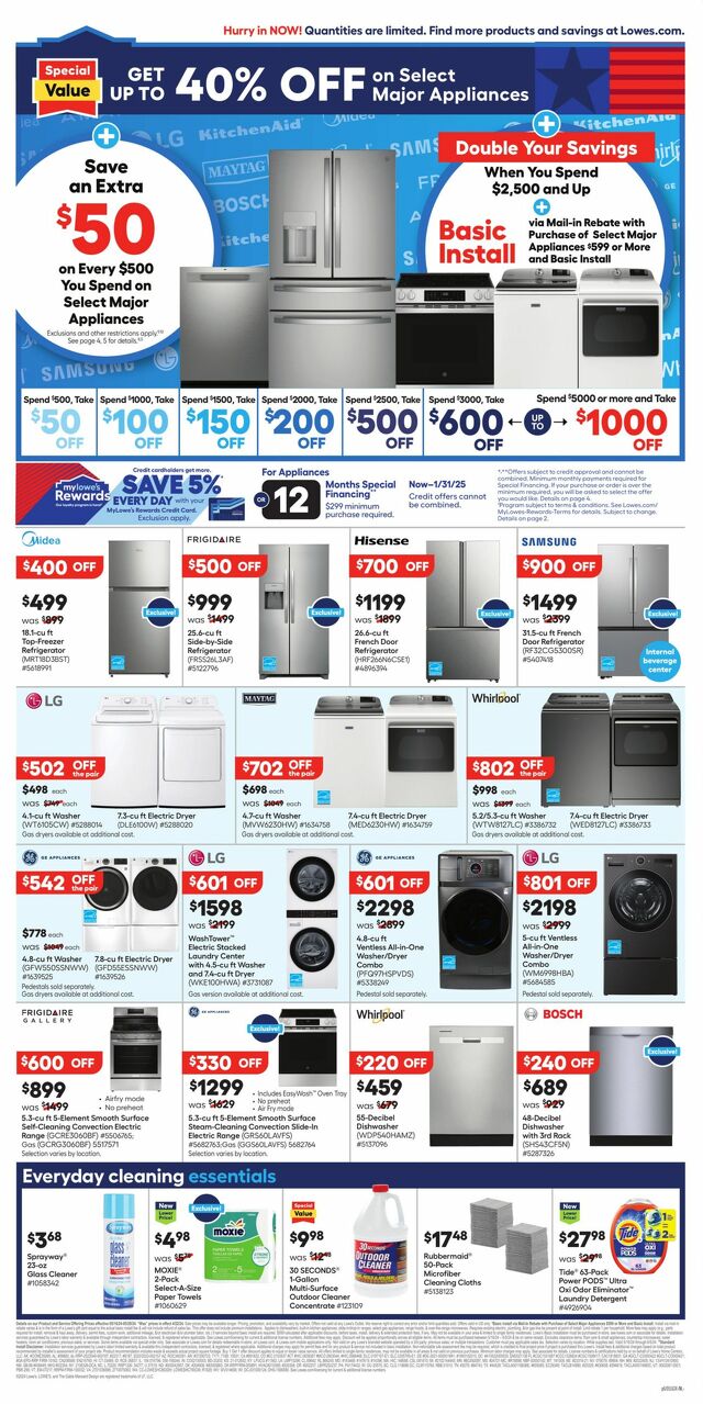 Catalogue Lowe's from 05/16/2024