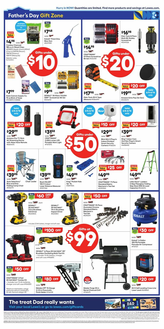 Catalogue Lowe's from 06/06/2024