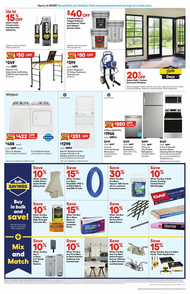 Catalogue Lowe's from 09/16/2024