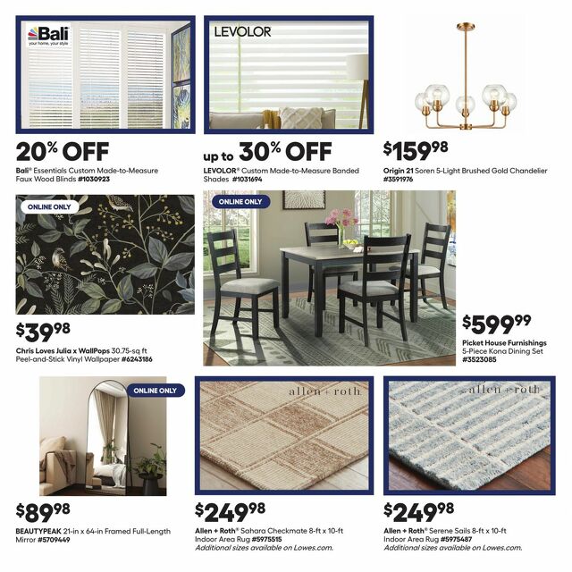 Catalogue Lowe's from 09/26/2024