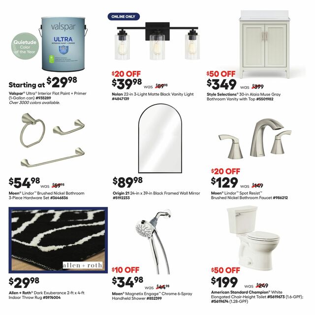 Catalogue Lowe's from 09/26/2024