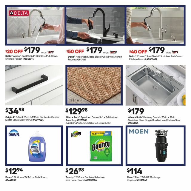 Catalogue Lowe's from 09/26/2024