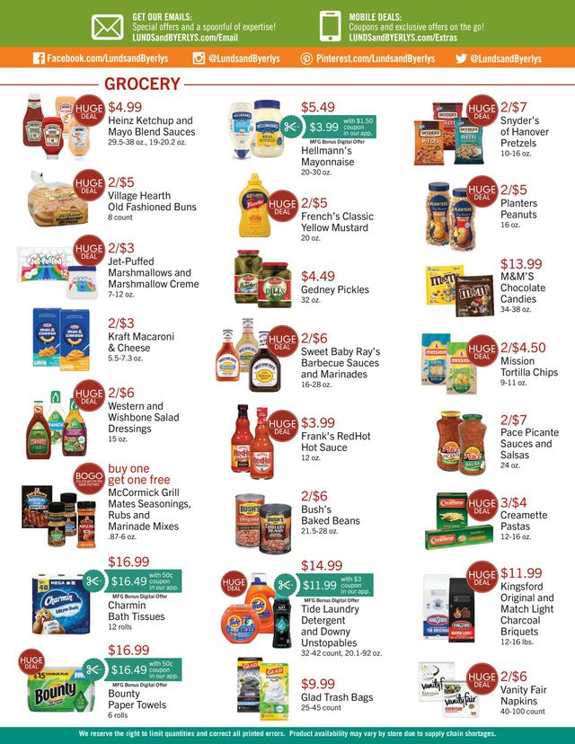 Catalogue Lunds & Byerlys from 08/31/2023