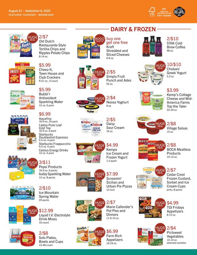 Catalogue Lunds & Byerlys from 08/31/2023