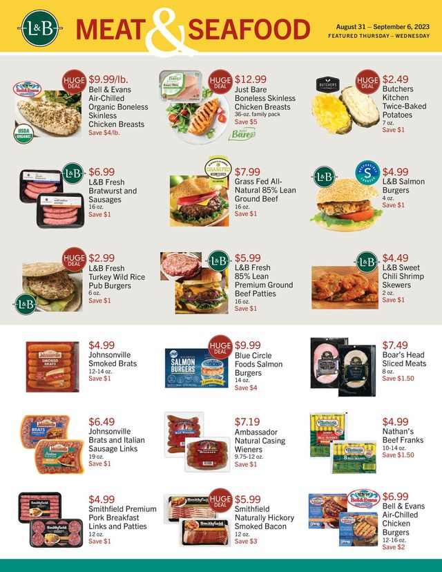 Catalogue Lunds & Byerlys from 08/31/2023
