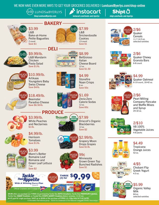Catalogue Lunds & Byerlys from 09/07/2023