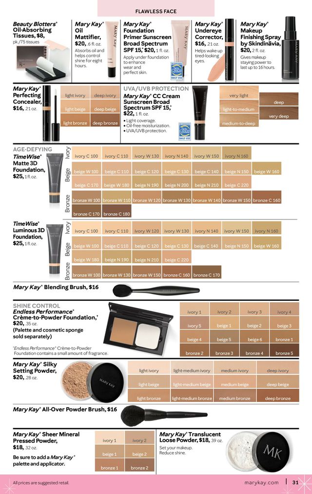 Catalogue Mary Kay from 09/13/2023