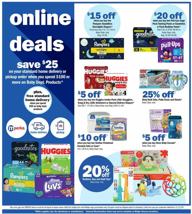 Catalogue Meijer from 10/27/2024