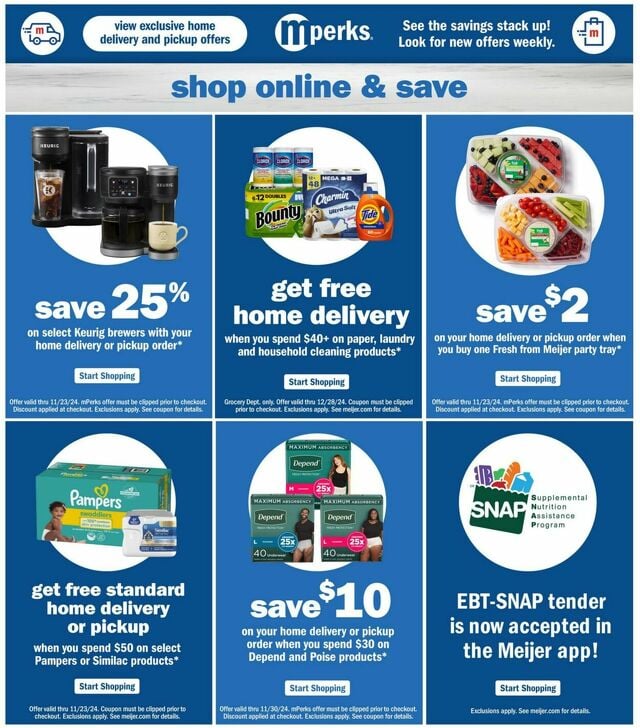 Catalogue Meijer from 11/17/2024