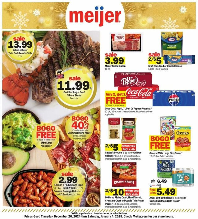 Catalogue Meijer from 12/26/2024