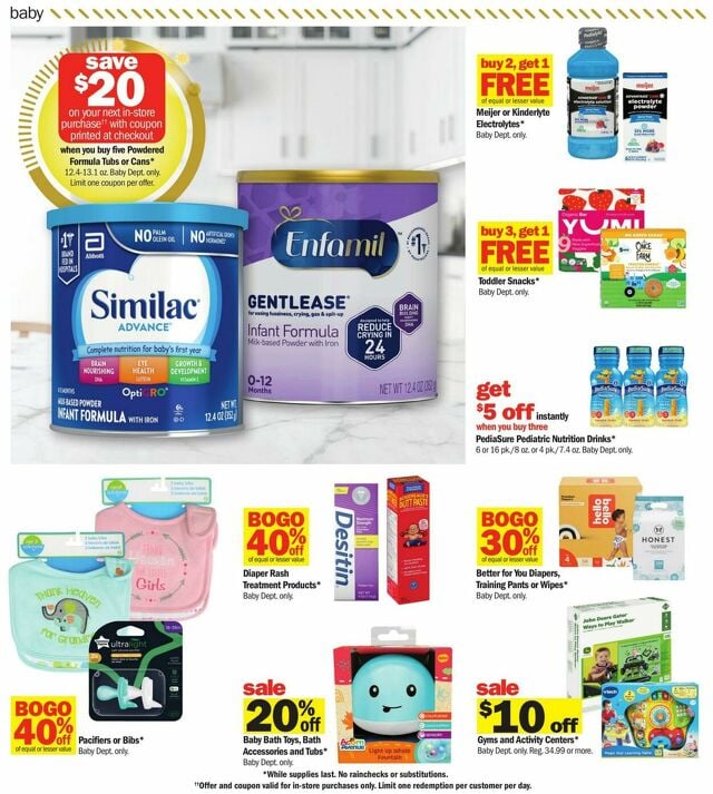 Catalogue Meijer from 12/26/2024