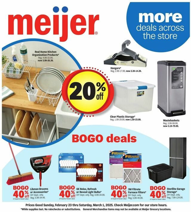 Catalogue Meijer from 02/23/2025