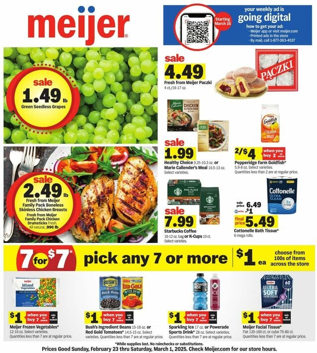 Catalogue Meijer from 02/23/2025