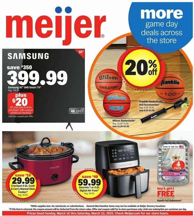 Catalogue Meijer from 03/16/2025