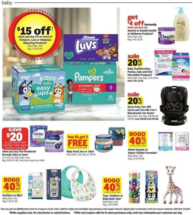 Catalogue Meijer from 07/06/2025