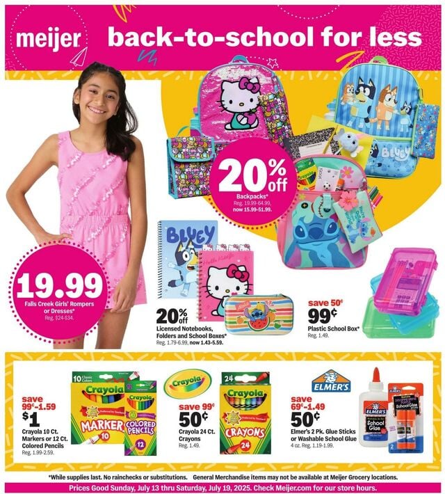 Catalogue Meijer from 07/13/2025