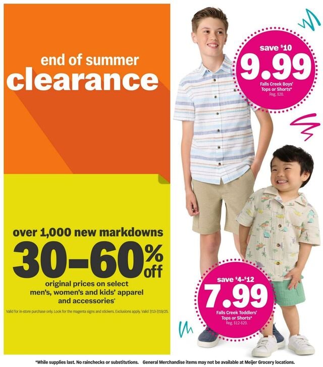 Catalogue Meijer from 07/13/2025