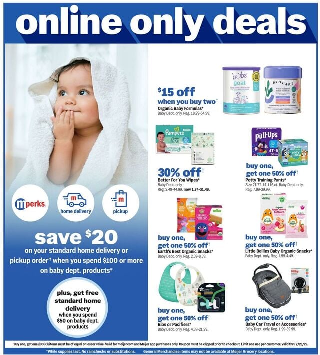 Catalogue Meijer from 07/20/2025